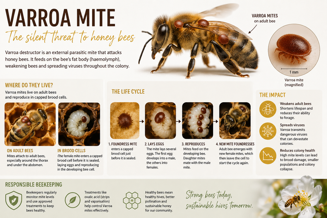 Protecting Our Bees: How We Manage Varroa Mites