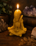 Alien Meditation Beeswax Candle