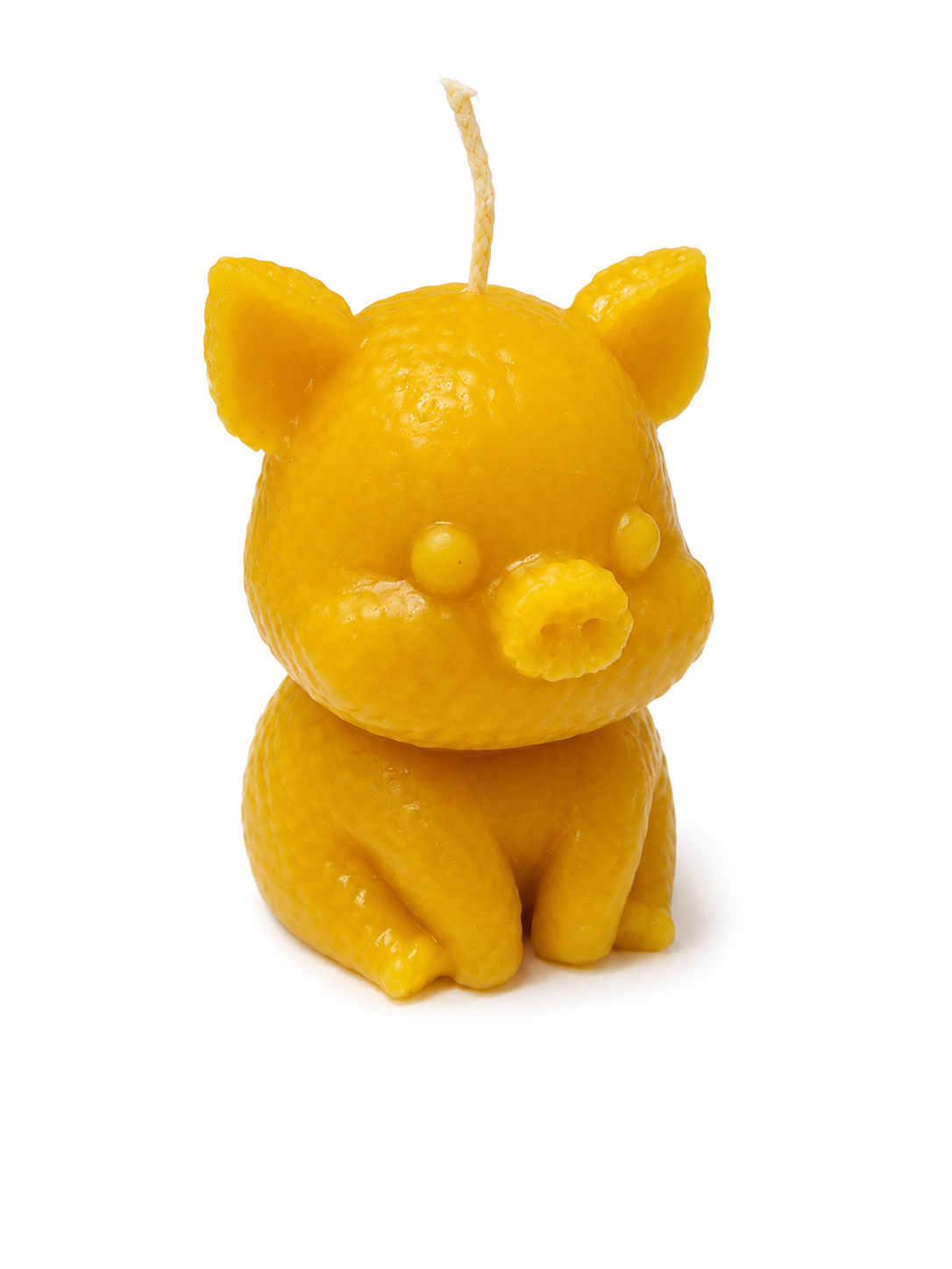 Piglet Beeswax Candle