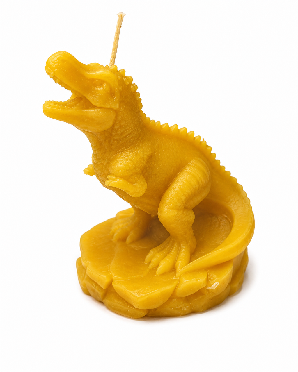 Dinosaur T-Rex Beeswax Candle