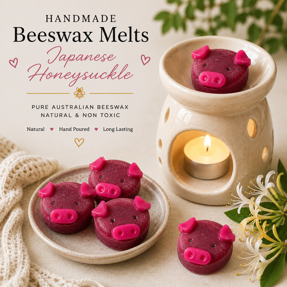 Japanese Honeysuckle Beeswax Melts