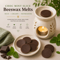 Choc Mint Slice Beeswax Melts