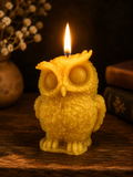 Owl Pure Beeswax Candle