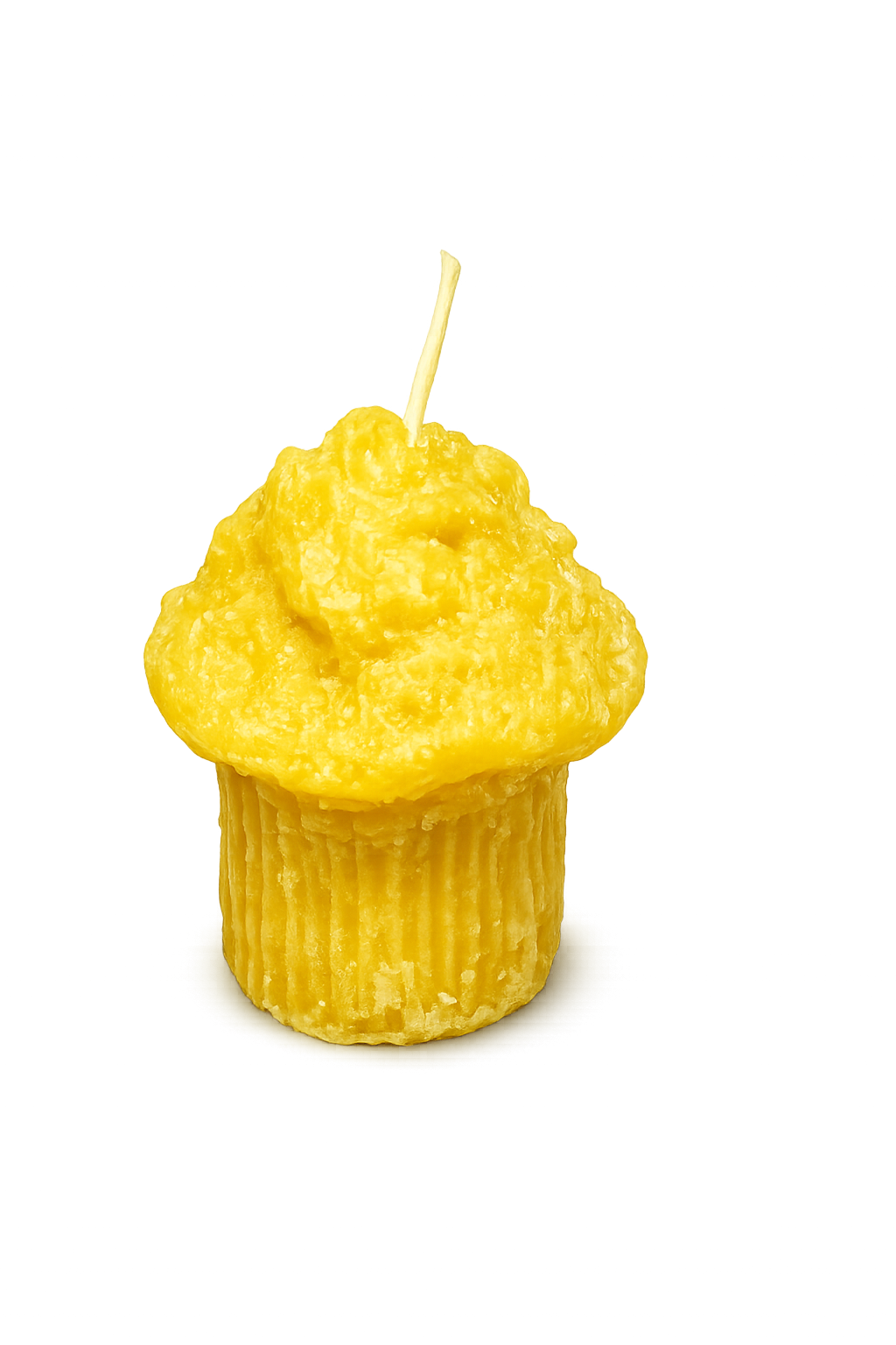 Cupcake Beeswax Candle