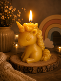 Unicorn Pure Beeswax Candle