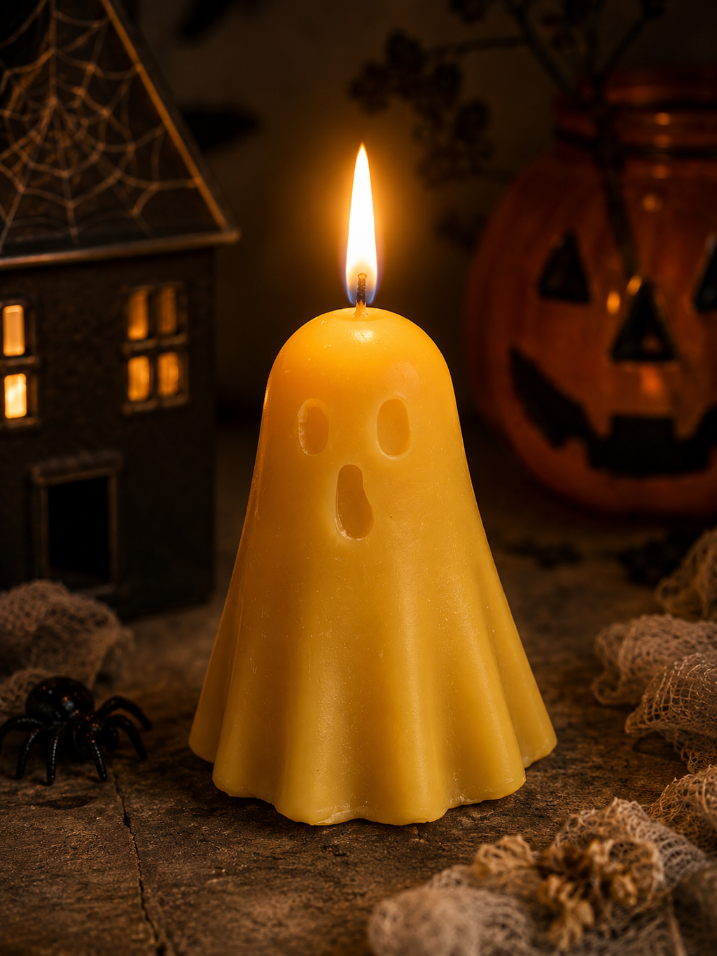 Ghost Pure Beeswax Candle