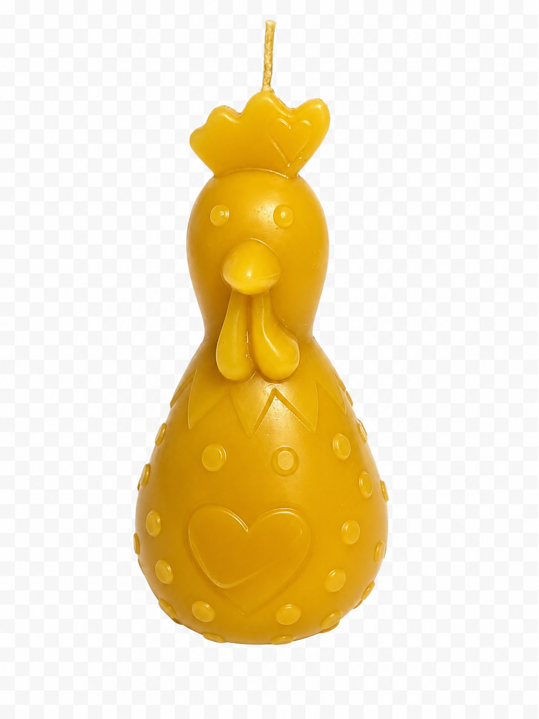 Chicken Beeswax Candle