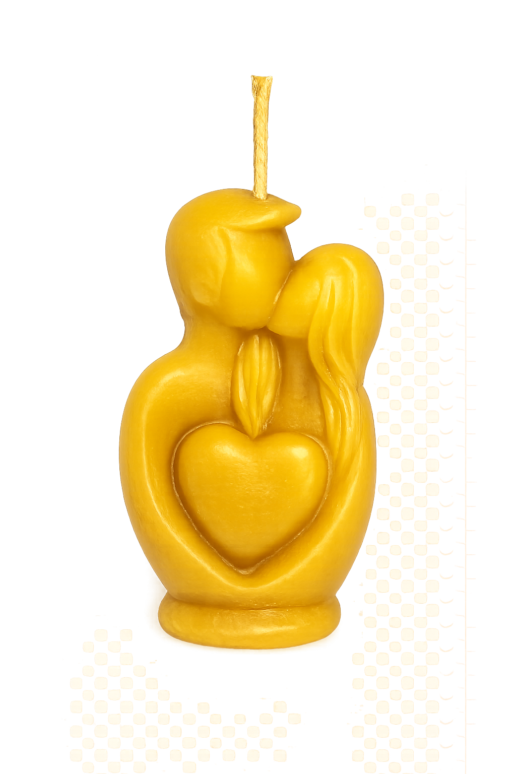 Love Embrace Beeswax Candle