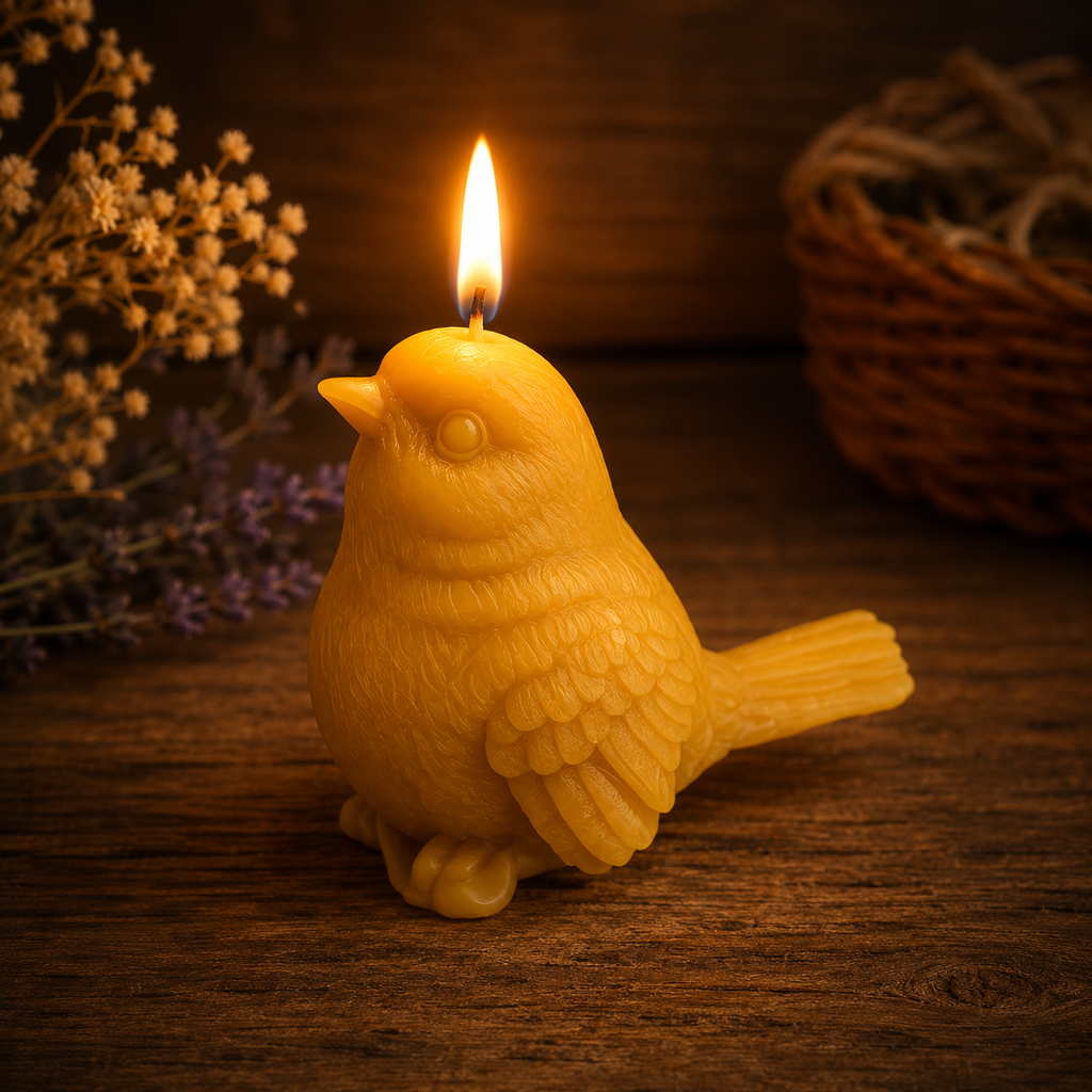 Songbird Beeswax Candle