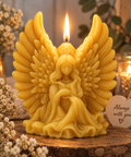 Angel Wings Beeswax Candle